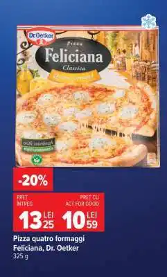Carrefour Pizza quatro formaggi Feliciana, Dr. Oetker Ofertă