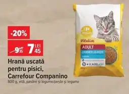 Carrefour Hrană uscată pentru pisici Carrefour Companino Ofertă