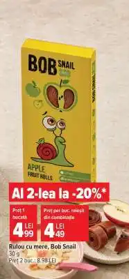 Carrefour Rulou cu mere, Bob Snail Ofertă