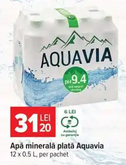 Carrefour Apă minerală plată Aquavia Ofertă