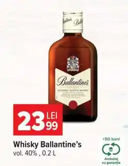 Carrefour Whisky Ballantine's Ofertă