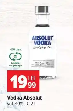 Carrefour Vodka Absolut Ofertă