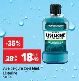 Carrefour Apă de gură Cool Mint Listerine Ofertă