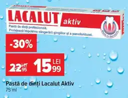 Carrefour Pastă de dinți Lacalut Aktiv Ofertă