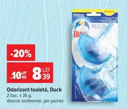 Carrefour Odorizant toaletă, Duck Ofertă