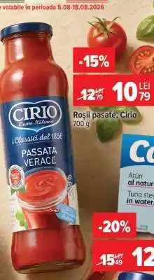Carrefour Roșii pasate Cirio Ofertă