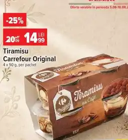 Carrefour Tiramisu Carrefour Original Ofertă