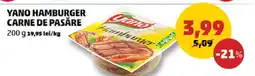Penny Yano Hamburger Carne de Pasăre Ofertă
