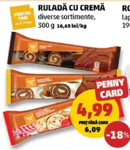 Penny Ruladă cu cremă Ofertă