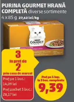 Penny PURINA GOURMET HRANA COMPLETĂ Ofertă