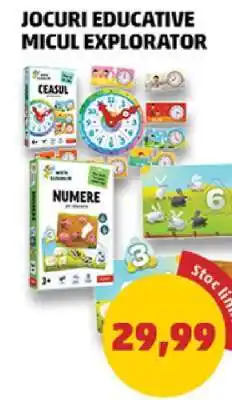 Penny Jocuri Educative Micul Explorator Ofertă