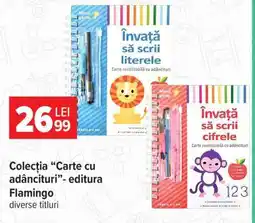 Carrefour Colecția “Carte cu adăncituri” - editura Flamingo Ofertă