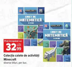 Carrefour Colecția caiete de activități Minecraft Ofertă