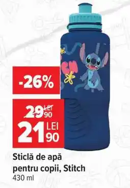 Carrefour Sticlă de apă pentru copii, Stitch Ofertă