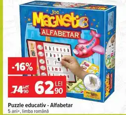 Carrefour Puzzle educativ - Alfabetar Ofertă