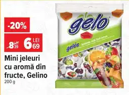 Carrefour Mini jeleuri cu aromă din fructe, Gelino Ofertă