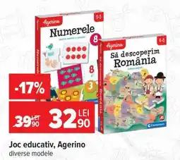Carrefour Joc educativ, Agerino Ofertă