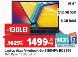 Carrefour Laptop Asus Vivobook Go E1504FA-BQ2876 Ofertă
