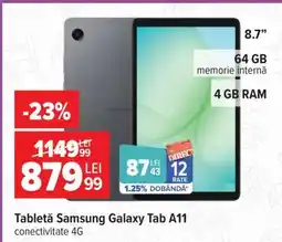Carrefour Tabletă Samsung Galaxy Tab A11 Ofertă