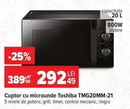 Carrefour Cuptor cu microunde Toshiba TMG20MM-21 Ofertă