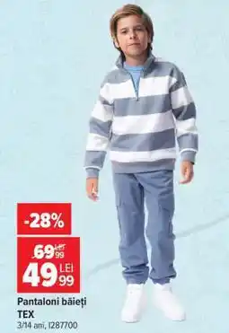 Carrefour Pantaloni băieți, TEX Ofertă