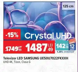 Carrefour Televizor LED SAMSUNG UE50U7022FKXXH Ofertă