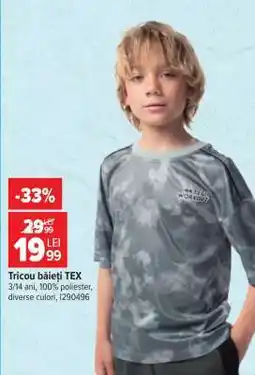 Carrefour Tricou băieți, TEX Ofertă