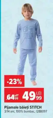 Carrefour Pijamale băieți STITCH Ofertă