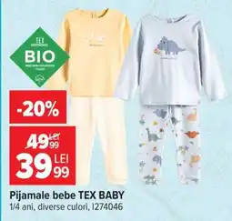 Carrefour Pijamale bebe TEX BABY Ofertă