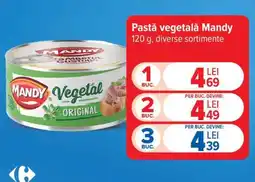 Carrefour Pastă vegetală Mandy Ofertă