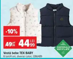 Carrefour Vestă bebe TEX BABY Ofertă