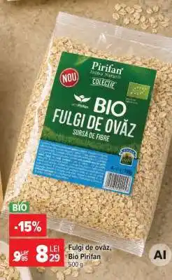 Carrefour Fulgi de ovăz Bio Pirifan Ofertă