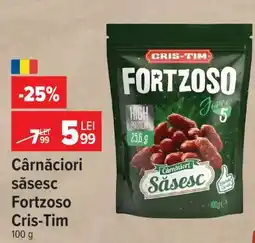 Carrefour Cârnațiori săsesc Fortzoso Cris-Tim Ofertă