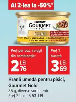Carrefour Hrană umedă pentru pisici Gourmet Gold Ofertă