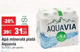 Carrefour Apă minerală plată Aquavia Ofertă