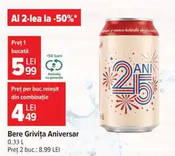 Carrefour Bere Grivița Aniversar Ofertă
