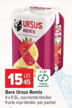 Carrefour Bere Ursus Remix Ofertă