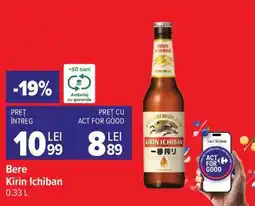 Carrefour Bere Kirin Ichiban Ofertă