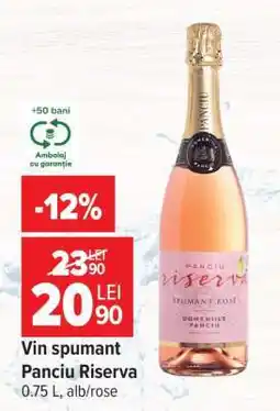 Carrefour Vin spumant Panciu Riserva Ofertă