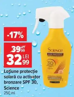 Carrefour Science Sun Protect SPF 30 Ofertă