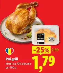Lidl Pui grill Ofertă