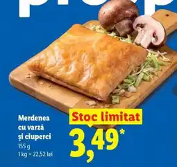 Lidl Merdenea cu varză și ciuperci Ofertă