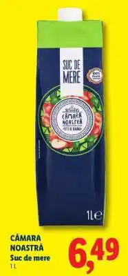 Lidl Cămara Noastră Suc de mere Ofertă