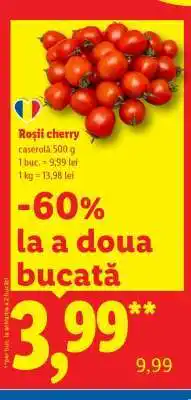 Lidl Roşii cherry Ofertă