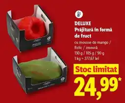 Lidl DELUXE Prăjitură în formă de fruct Ofertă