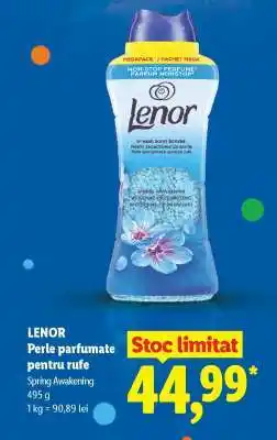 Lidl LENOR Perle parfumate pentru rufe Ofertă