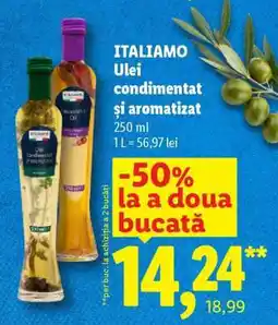 Lidl ITALIAMO Ulei condimentat și aromatizat Ofertă