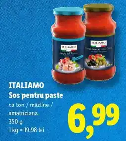 Lidl ITALIAMO Sos pentru paste Ofertă