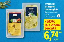 Lidl ITALIAMO Medaglioni paste umplute Ofertă