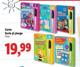 Lidl Carte Scrie și șterge Ofertă